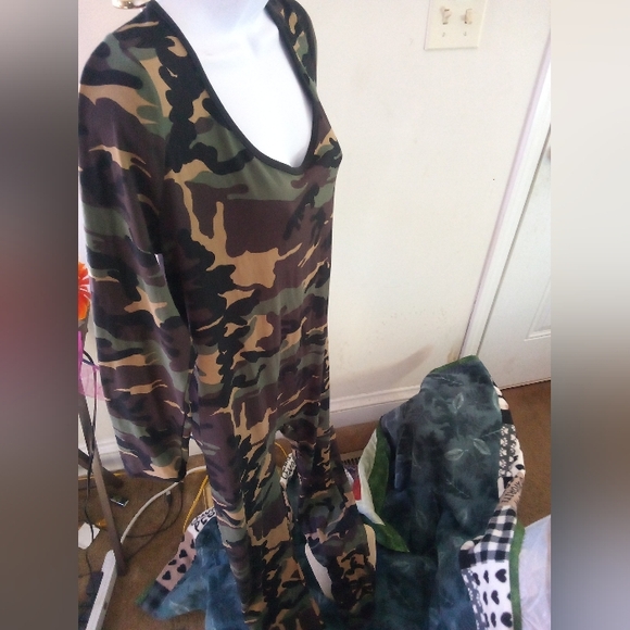 Camouflage Jumpsuit - i>r Style# NS127 - Picture 7 of 16